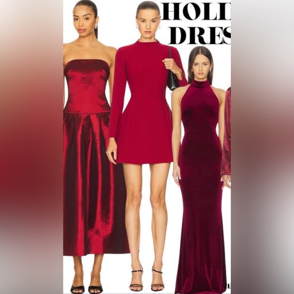Bardot Delphi Red Long Sleeve Dress ♥️ - Picture 5 of 7